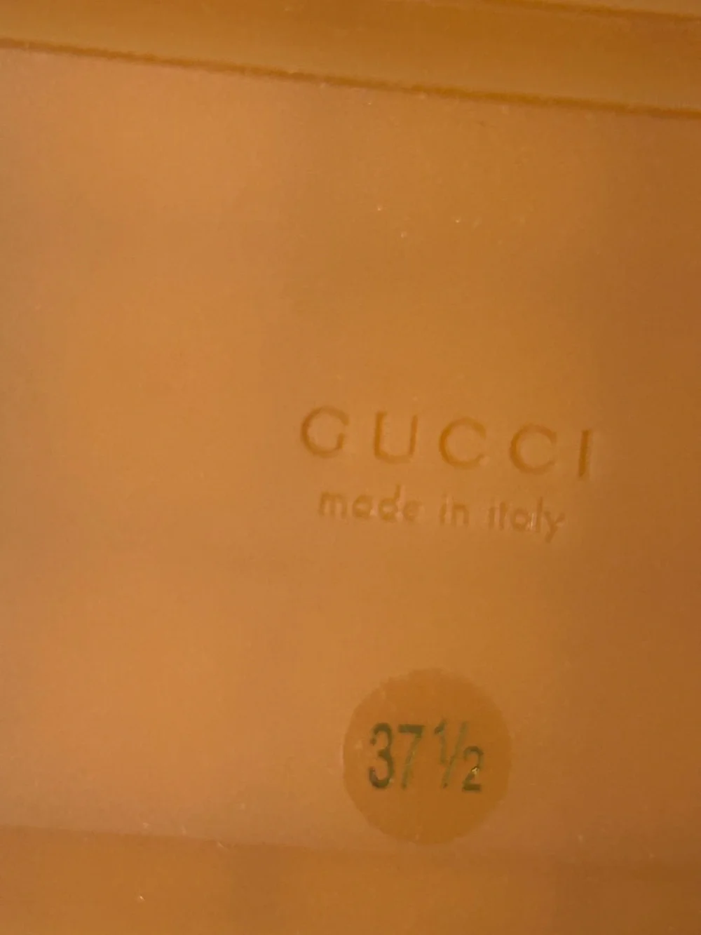 Gucci Black and White GG monogram Platform Slides current and priced to sell - Picture 11 of 11